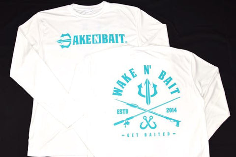 White/Turquoise - Criss Cross - Long Sleeve - ON SALE!