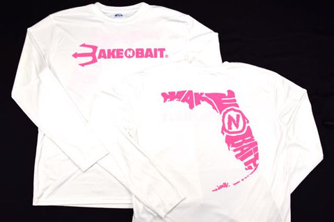White/Pink - Florida - Long Sleeve - ON SALE!