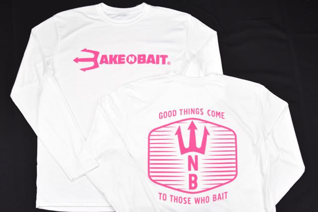 White/Pink - Trident - Long Sleeve - ON SALE!